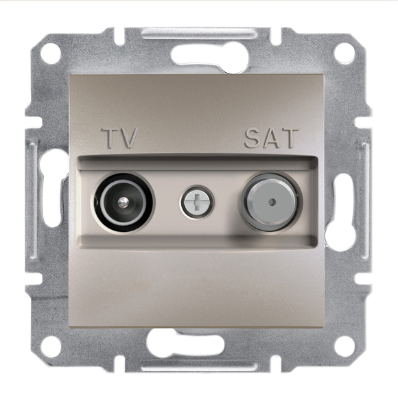 EPH3400471  Asfora - individualna TV-SAT utičnica 1dB bez okvira - antracit