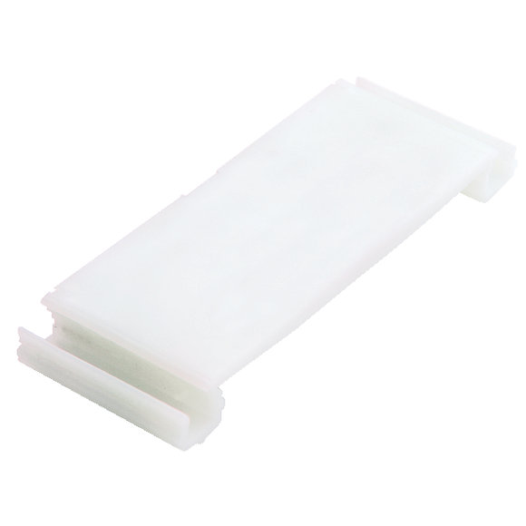 ETK74071  Ultra - cable retainer - 74 x 21 mm - ABS - white